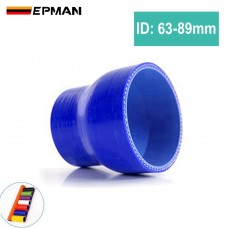 10pcs/unit Universal straight reducer 89mm to 63mm Silicone connector elbow Coupler TK-SS0R6389